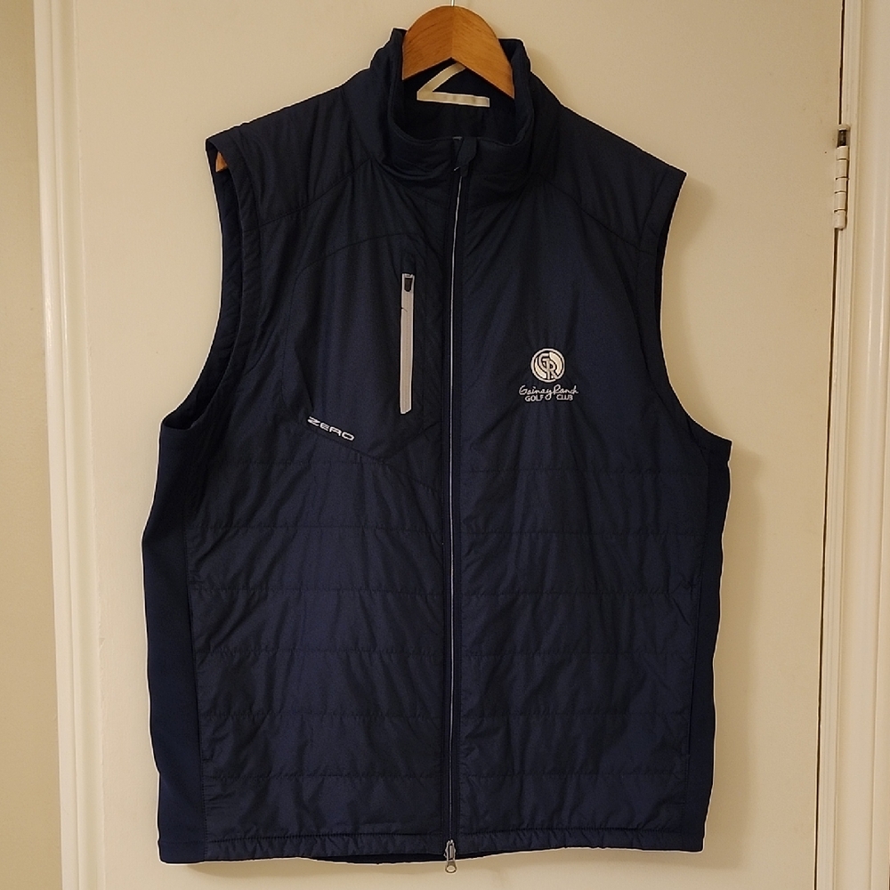 Men's Dark Blue Golf Vest